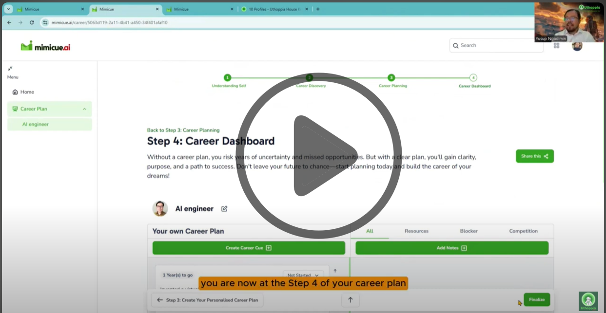 Step 4 Career Dashboard thumbnail